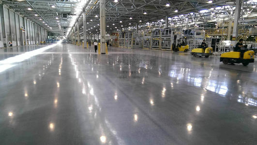 金刚砂硬化地板